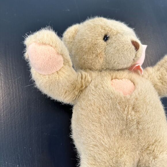 Vintage 1994 Dakin 12” Patchwork Brown Cherished Teddy Bear - EUC - Picture 2 of 7